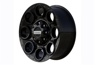 Ford F-350 Wheels - Ford Racing - 20x8 Premium Aluminum - Gloss Black - `05-`22